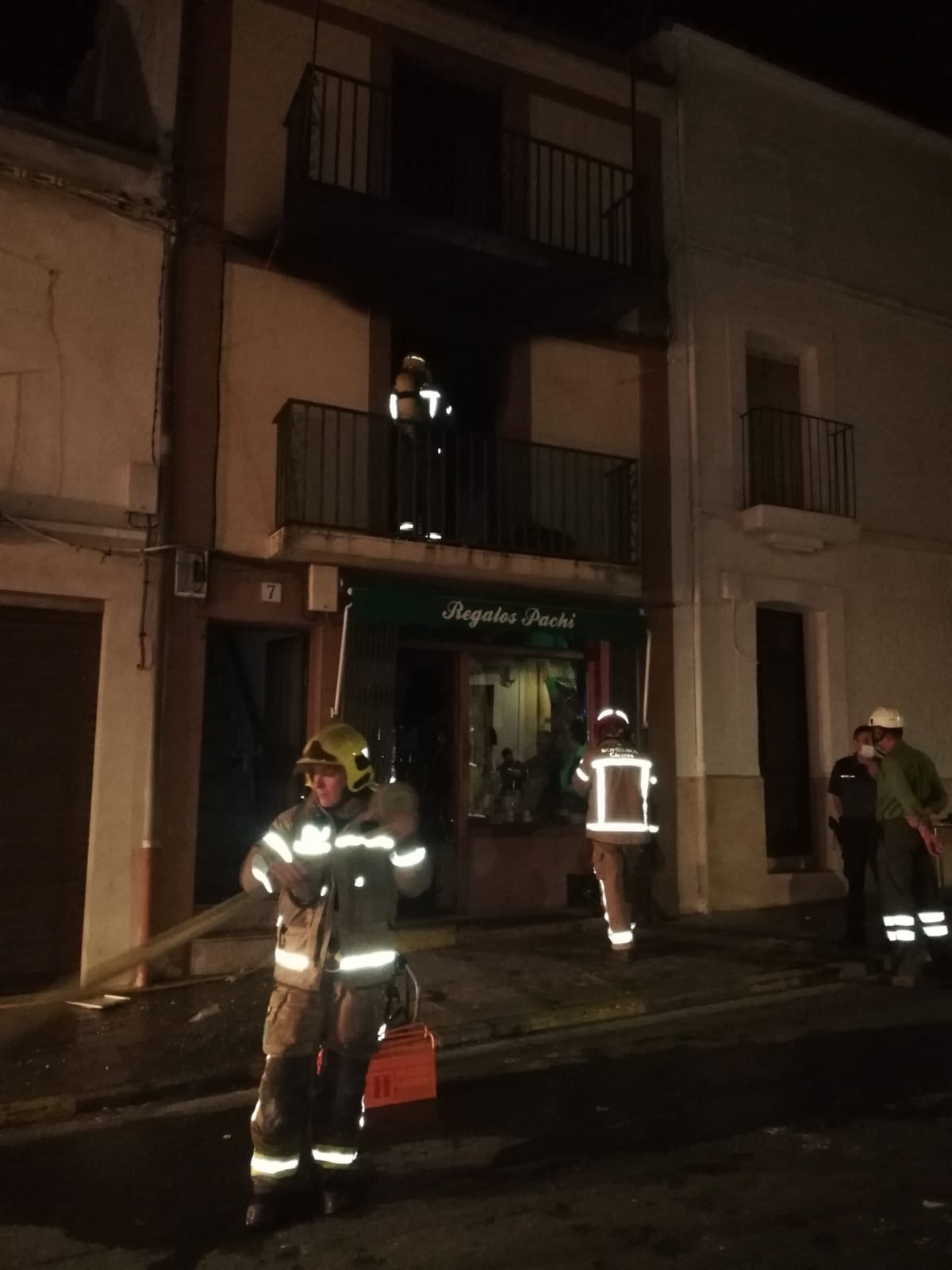 Incendio vivienda en Guadalupe