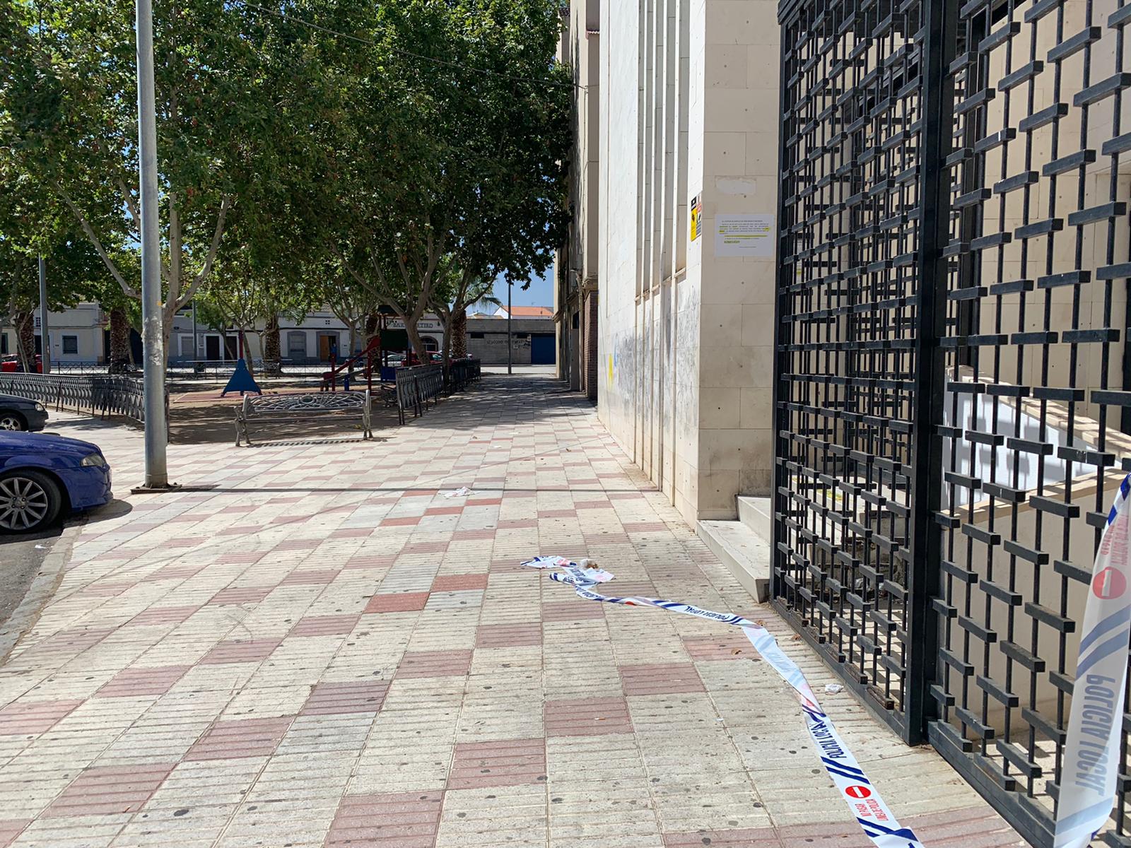 Calle de Don Benito donde han encontrado muerto a un  hombre