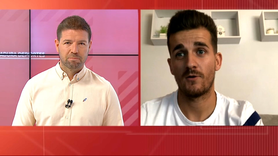 Abraham Pozo pasó por Extremadura Deportes horas después de decir adiós al Don Benito