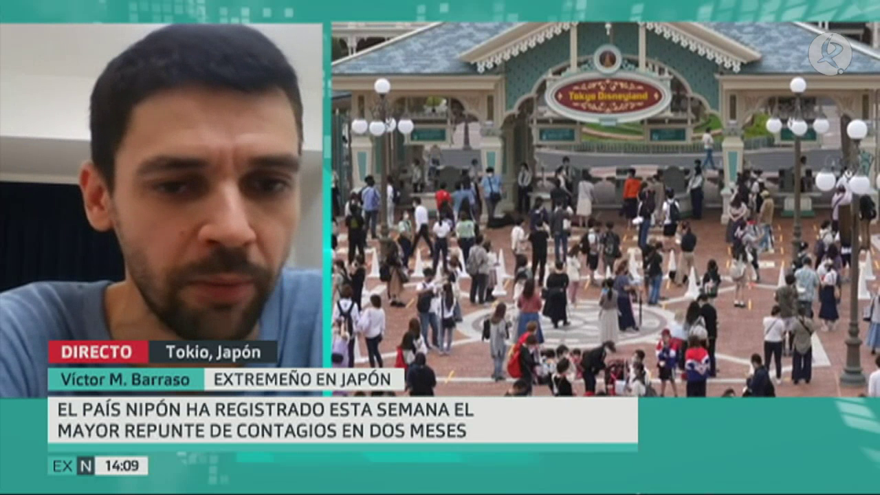 Víctor Barraso, de Zafra en Japón
