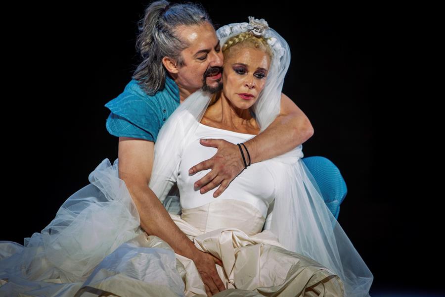 Escena de 'Penélope' anoche, en Mérida