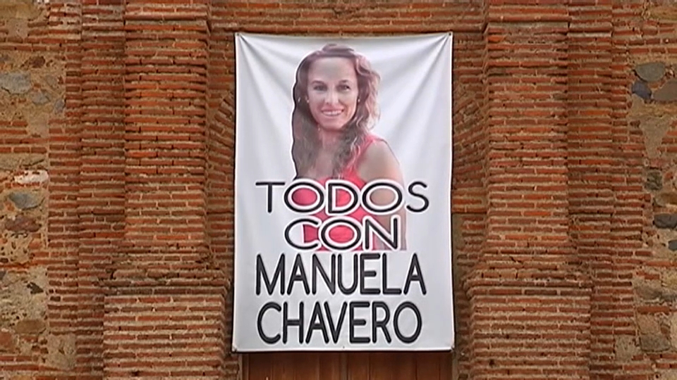Cartel de Manuela Chavero en Monesterio