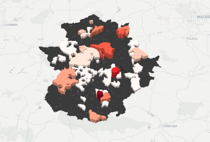 Datos de los contagios diarios municipio a municipio