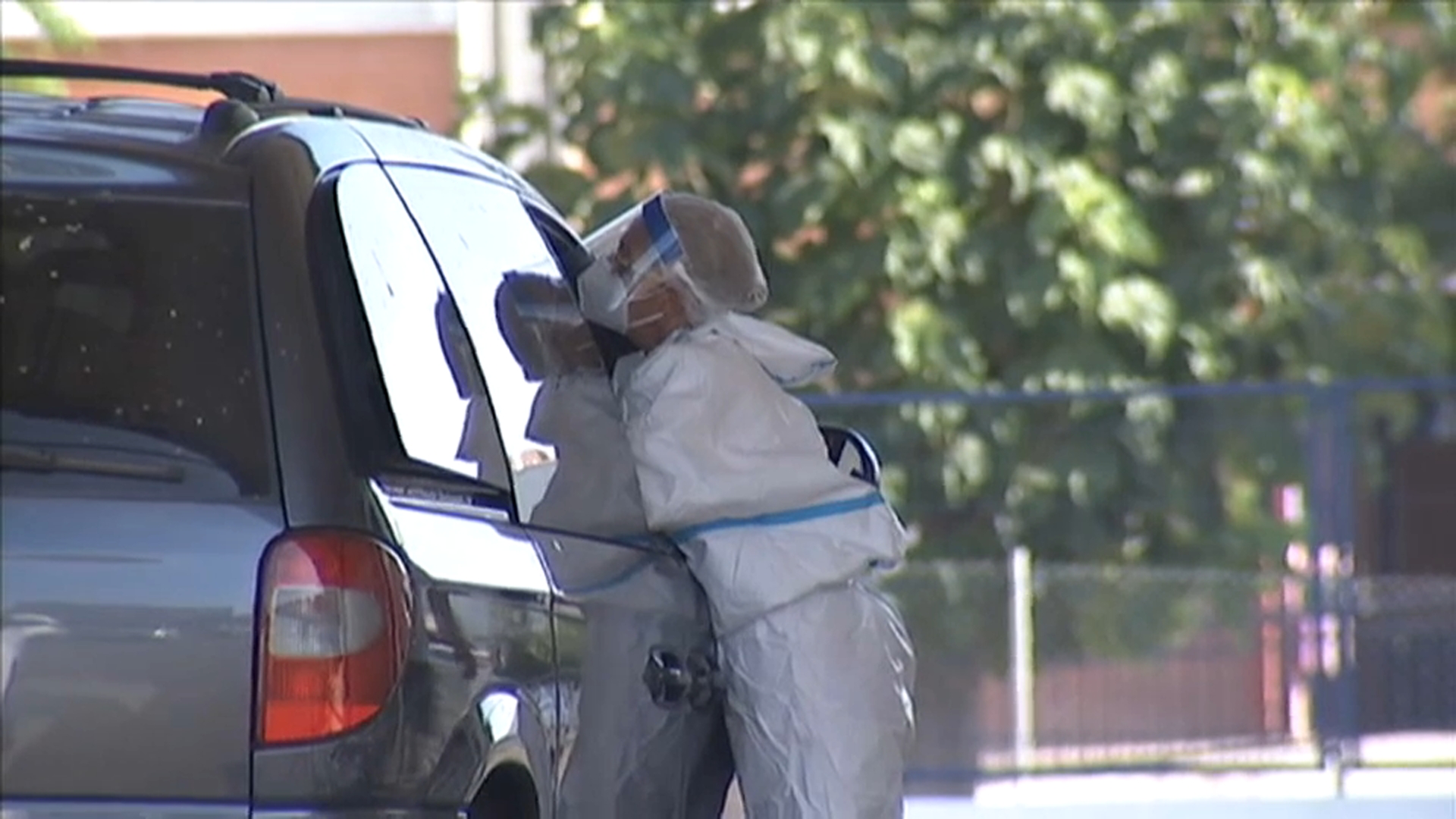 Prueba de covid en Extremadura