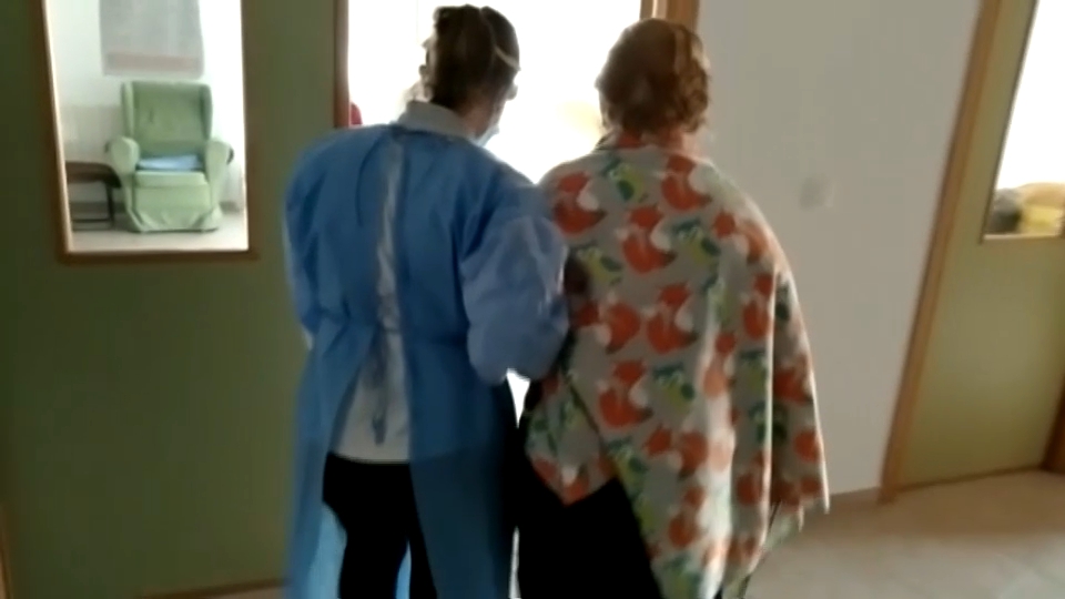 Interior de los Pisos Tutelados de Zarza la Mayor (Cáceres)