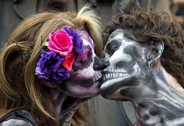 Noche de Halloween en pareja