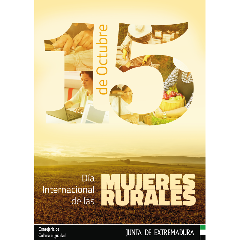Cartel Mujer Rural 2020