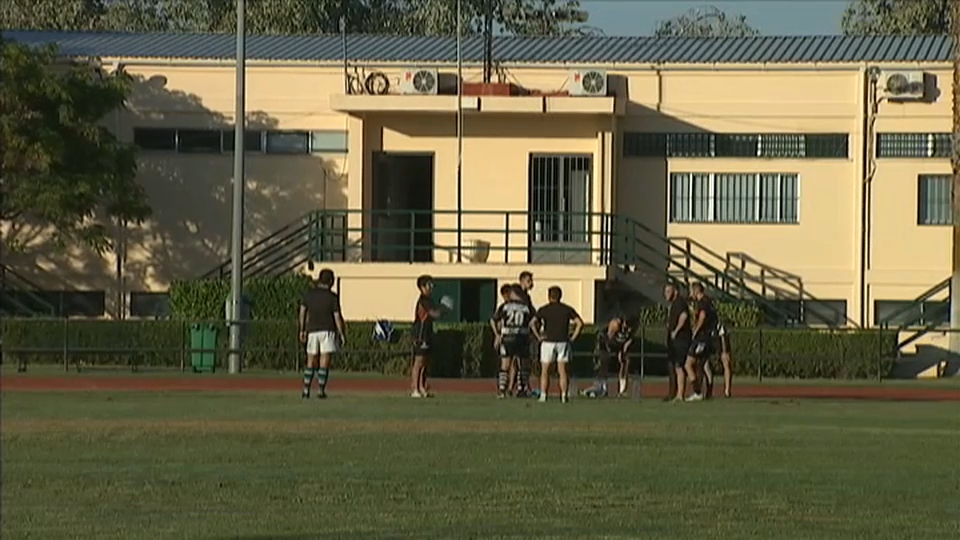 El CAR Cáceres en un entrenamiento la pasada campaña