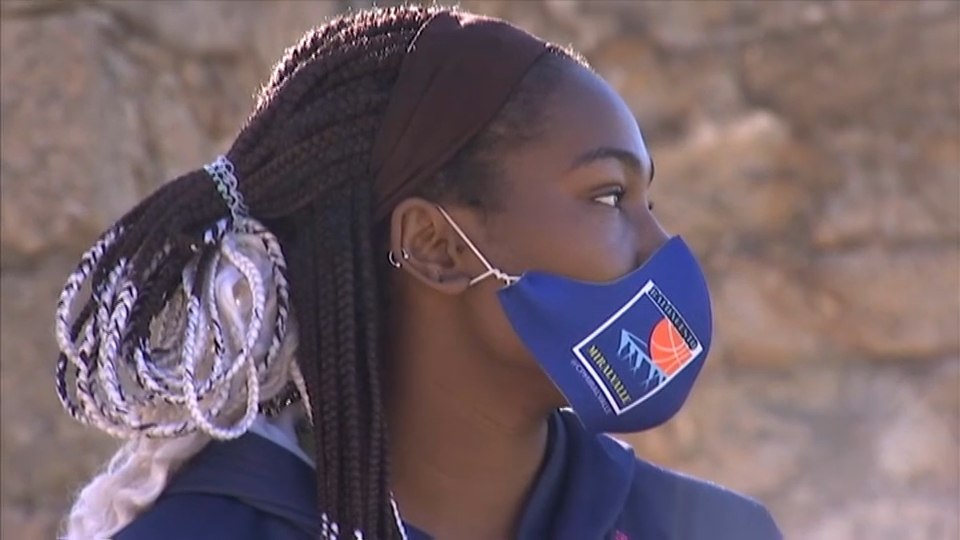 Princess Aghayere, jugadora del Miralvalle Plasencia de la Liga Femenina 2.
