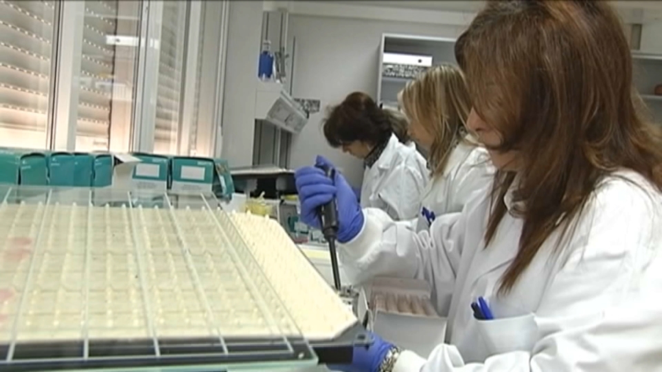 Profesionales veterinarias trabajando en un laboratorio