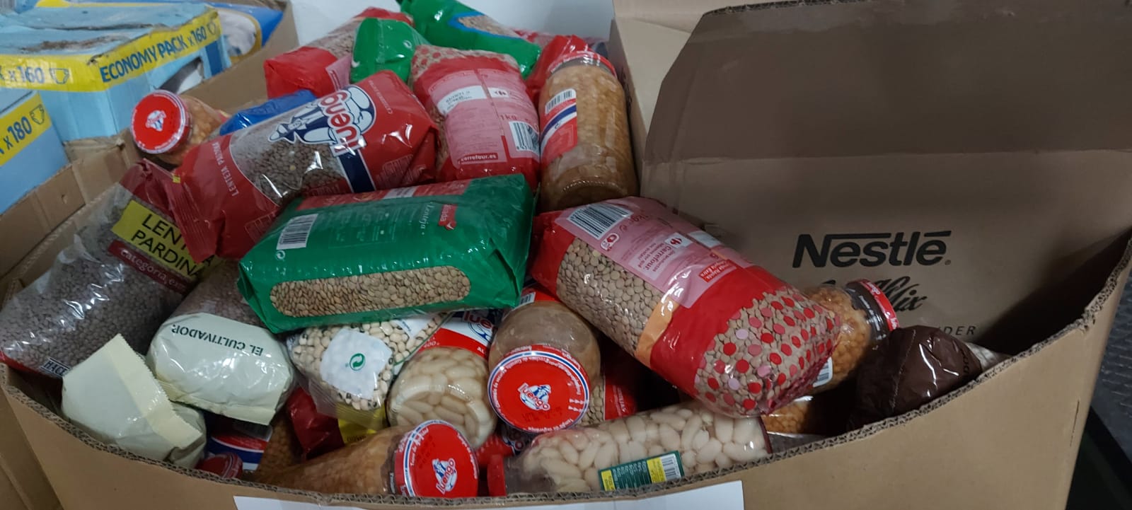 Donaciones al Banco de Alimentos