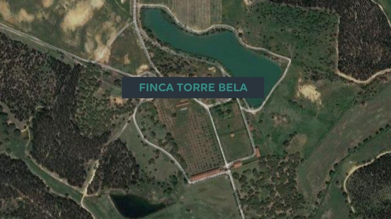 Localización de la finca donde se organizó la cacería