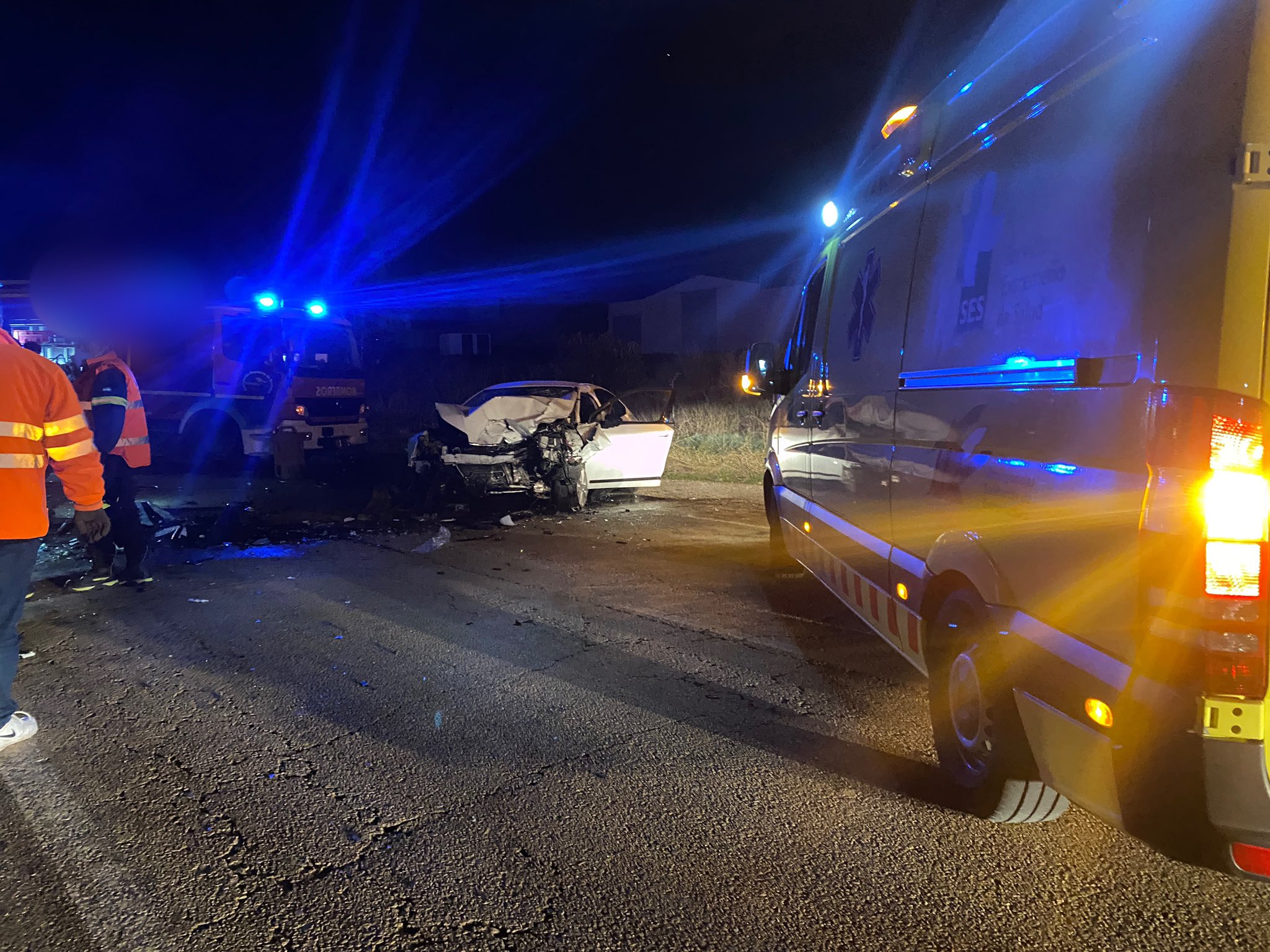 Accidente Santa Marta de los Barros
