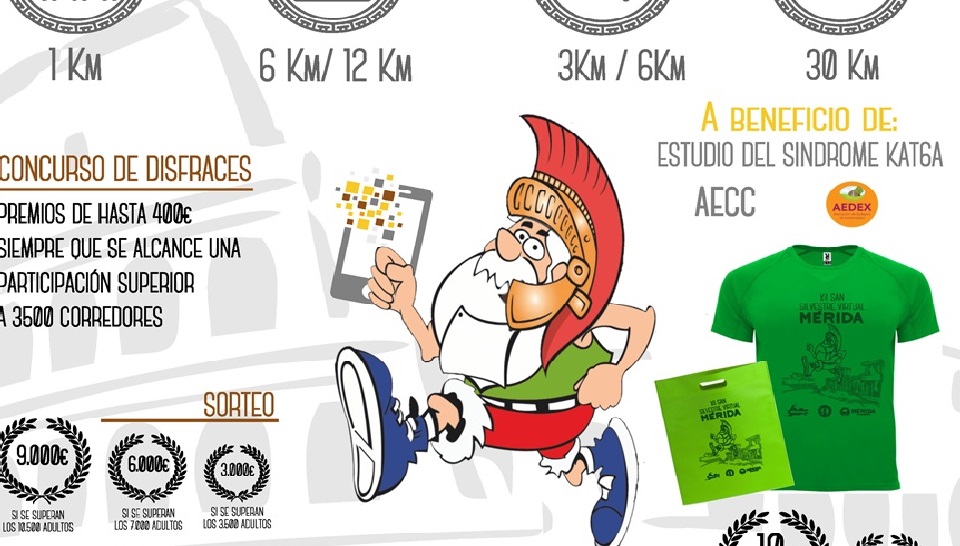 San Silvestre virtual Mérida