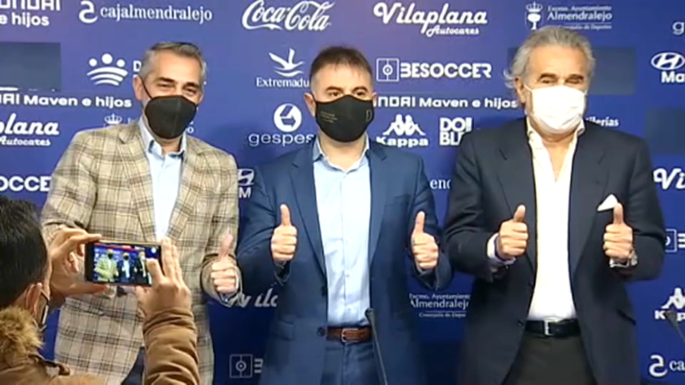 Ramon Robert, Manuel Franganillo y Zoran Vekic en la presentación del nuevo proyecto azulgrana