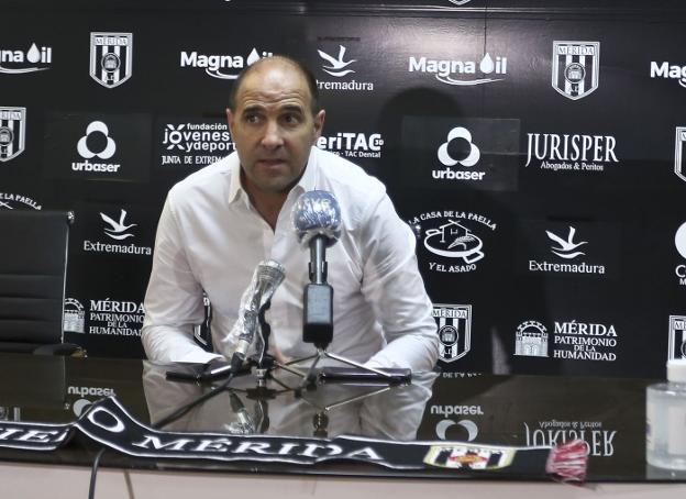 Ander Garitano, director deportivo del Mérida AD.