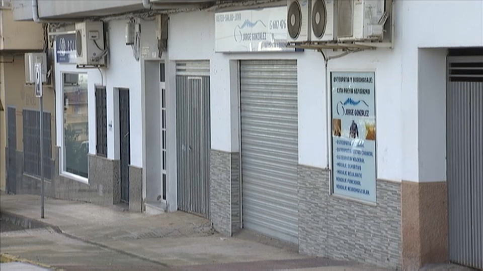 Negocios cerrados en San Vicente de Alcántara