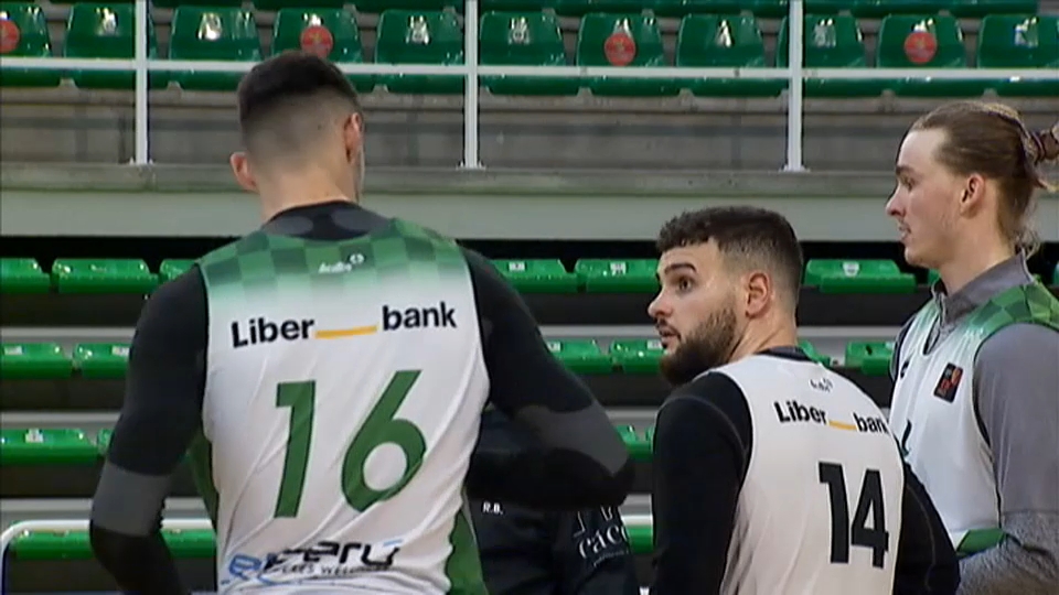 Los jugadores del Cáceres Patrimonio en un entrenamiento esta temporada
