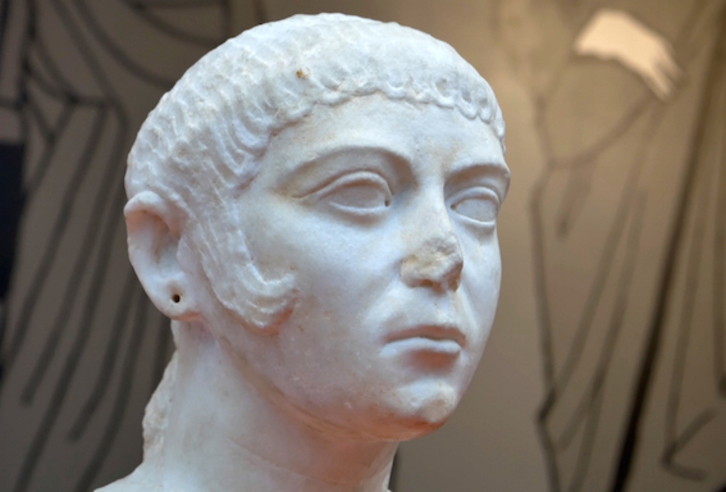 busto gitana merida museo romano