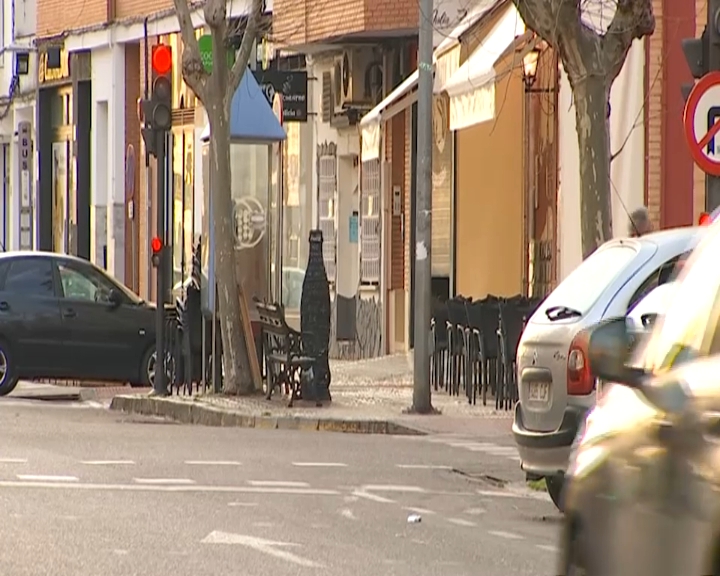 Imagen del barrio de San Roque sin su tradicional entierro de la sardina