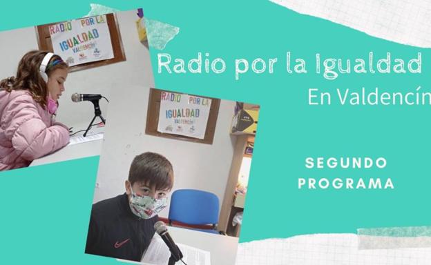 cartel oficial radio igualdad valdencin