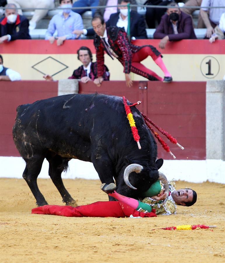 Cogida de Emilio de Justo
