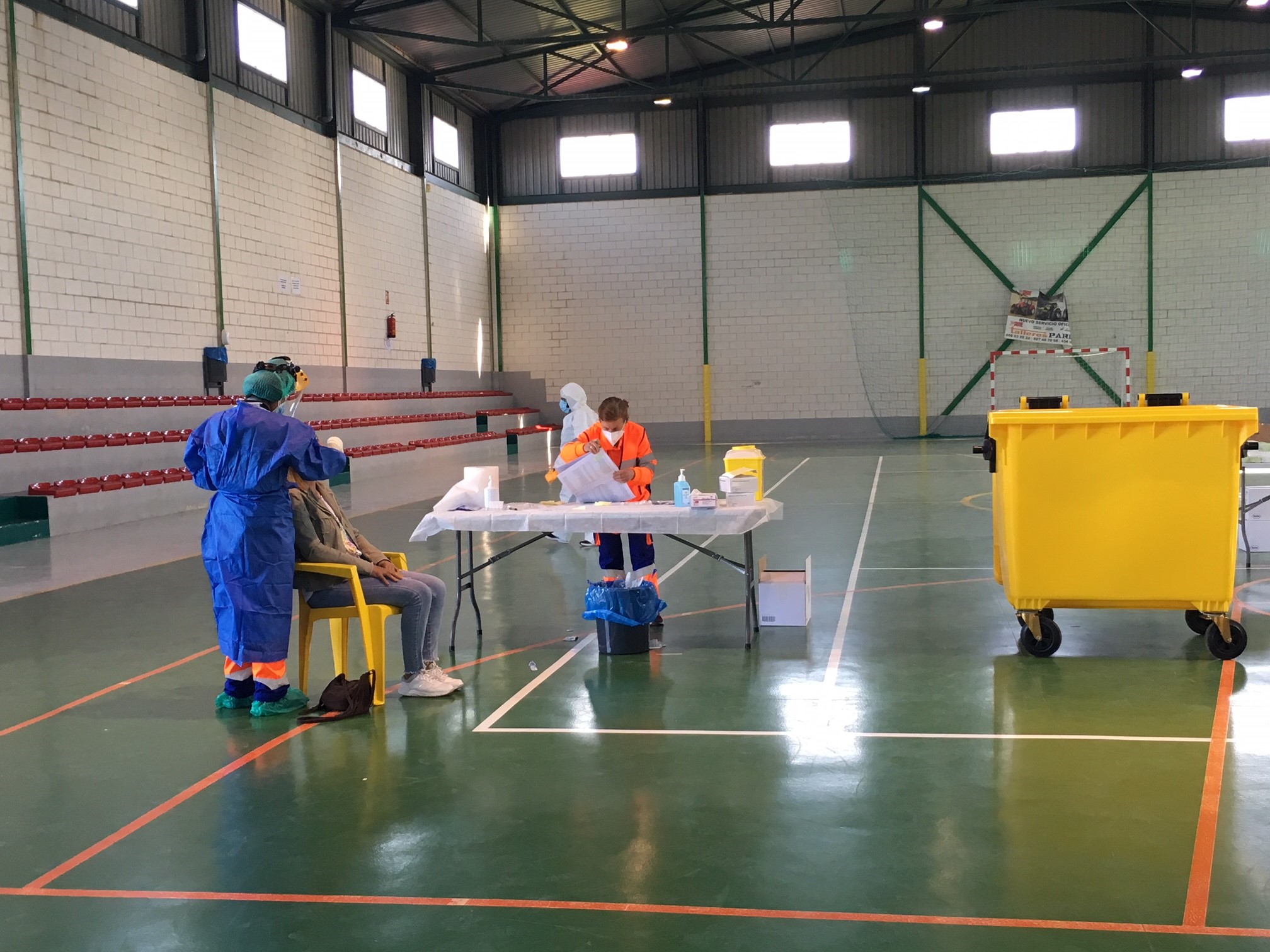 Cribado de COVID-19 en Zarza de Granadilla