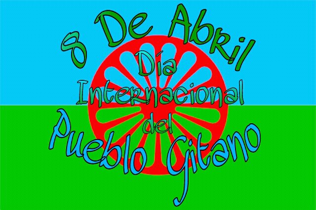 bandera oficial pueblo gitano