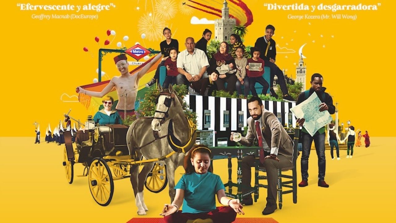 Detalle del cartel del documental 'Bienvenidos a España'