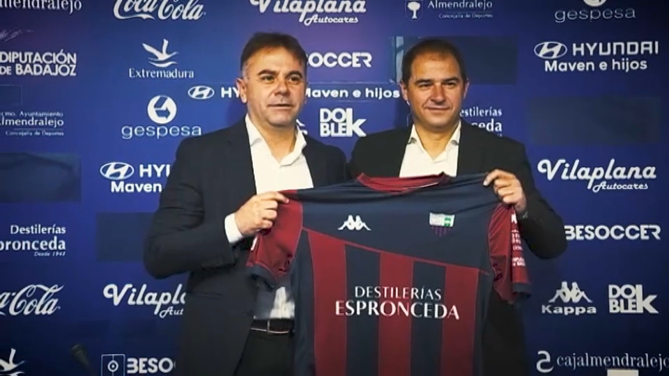 Jordi Lardín y Manuel Franganillo en el acto de presentación