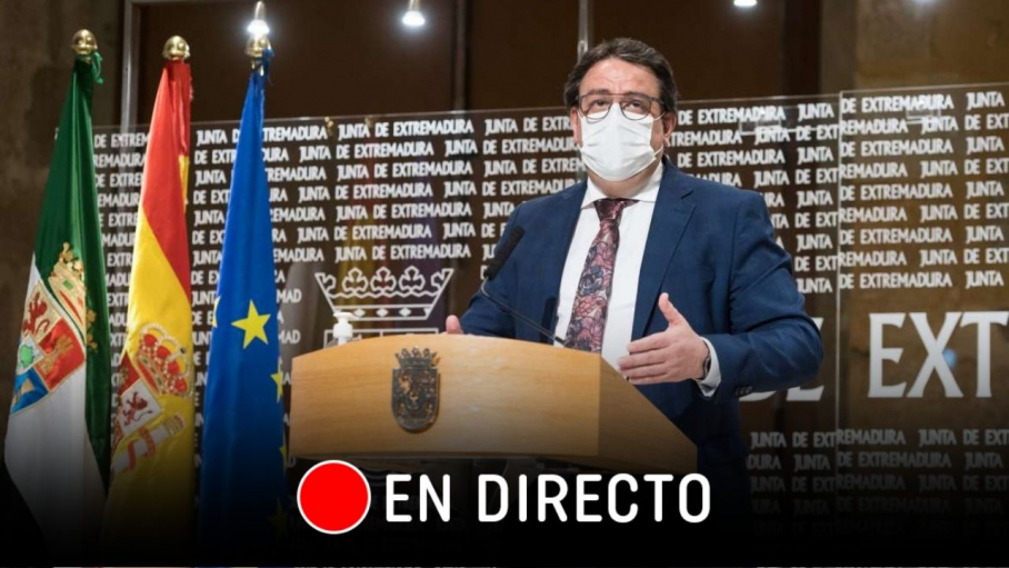El consejero de Sanidad, José María Vergeles, en el transcurso de una rueda de prensa.