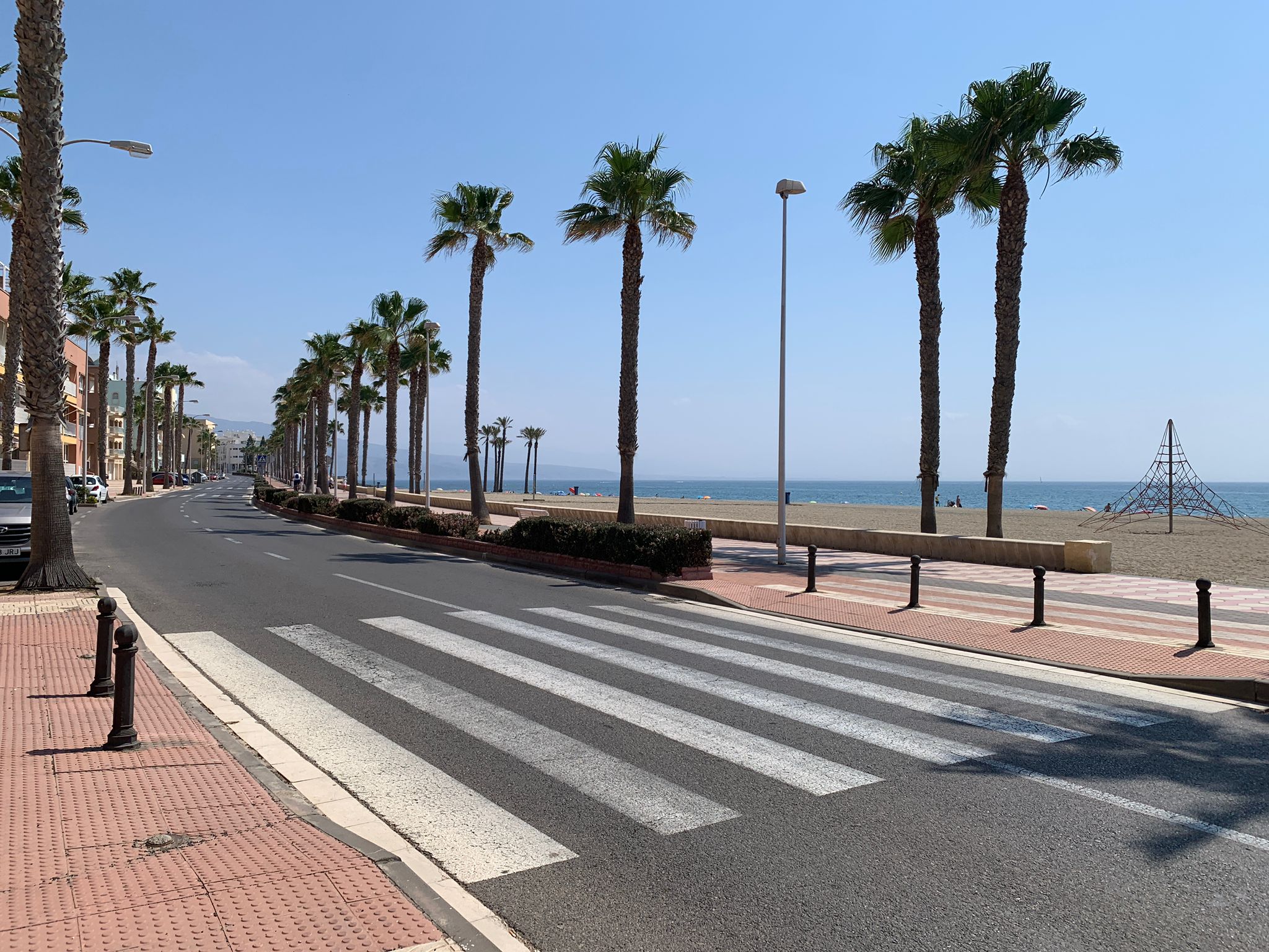 Paseo marítimo de Roquetas de Mar 