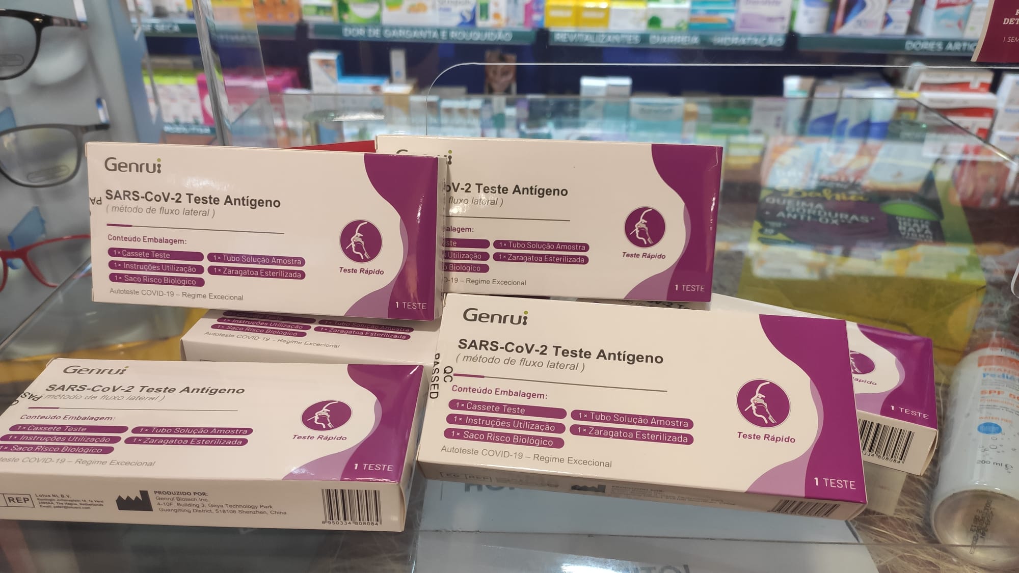 Test de antígenos sin recetas en Elvas