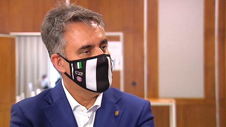 El máximo accionista del CD Badajoz, Joaquín Parra