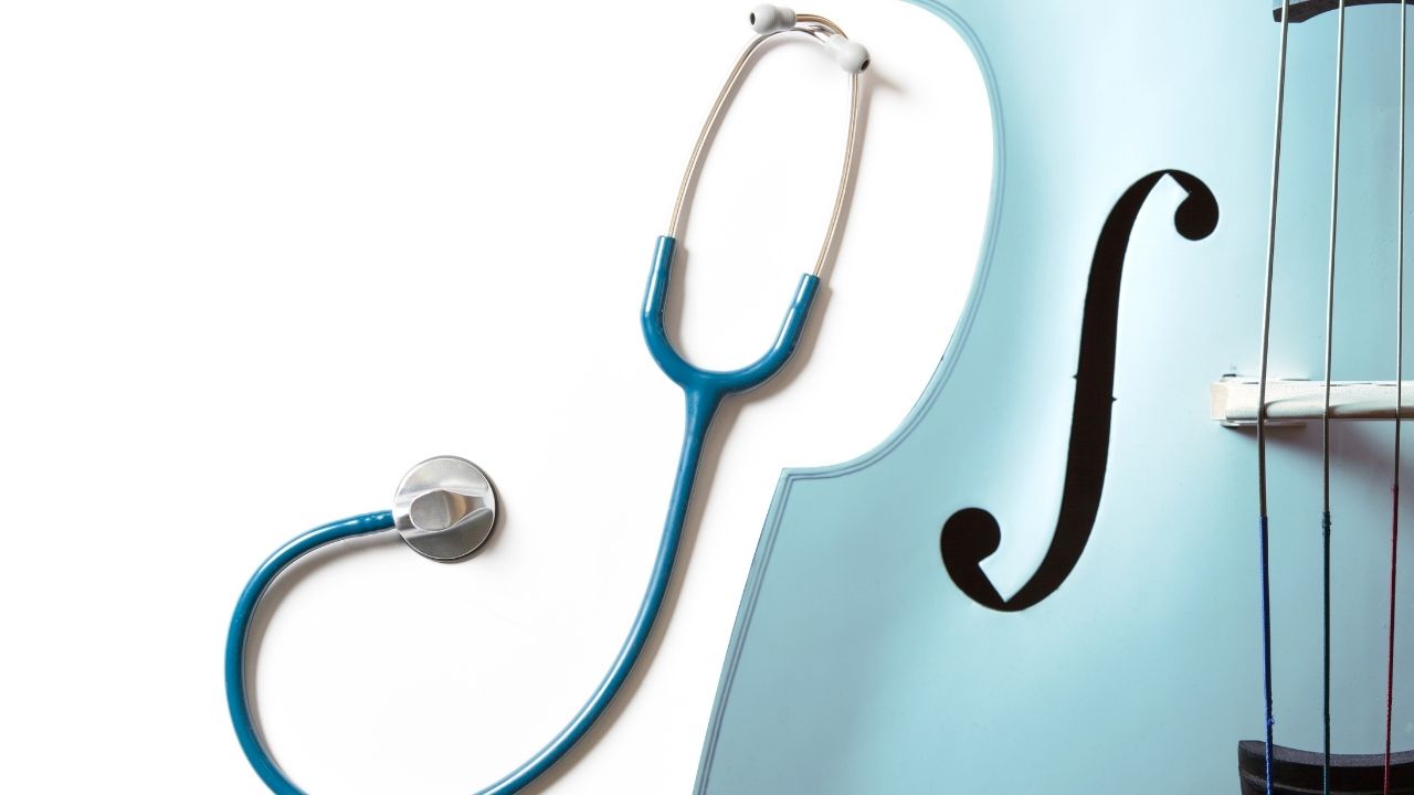 fonendoscopio y violoncello