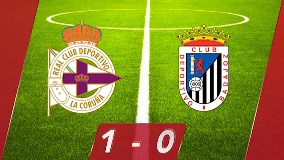 Deportivo de la Coruña 1-0 Badajoz: los pacenses merecieron más