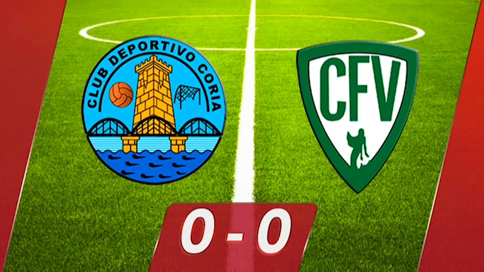 Coria 0-0 Villanovense: muchas ocasiones, poca puntería