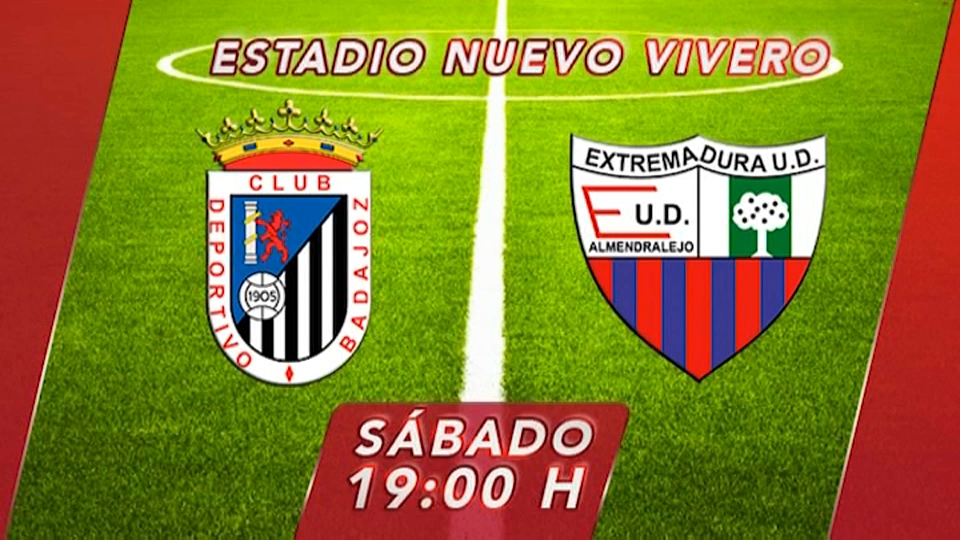 Badajoz y Extremadura se miden este sábado en el Nuevo Vivero en el primer derbi extremeño de la Primera RFEF