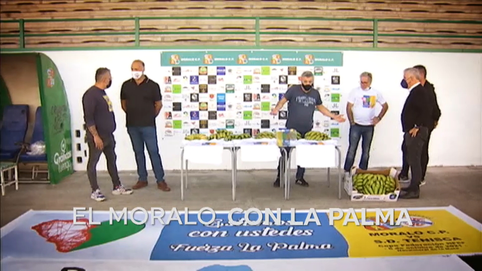 El Moralo, solidario con La Palma