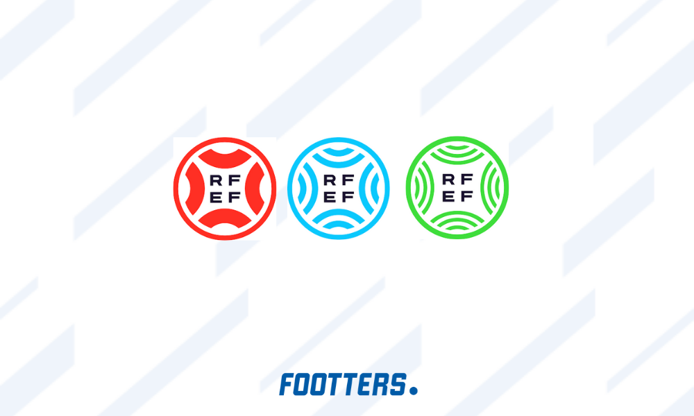 Logotipos de Primera, Segunda y Tercera RFEF.