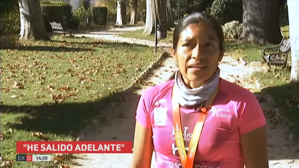 Mercedes Pila, atleta