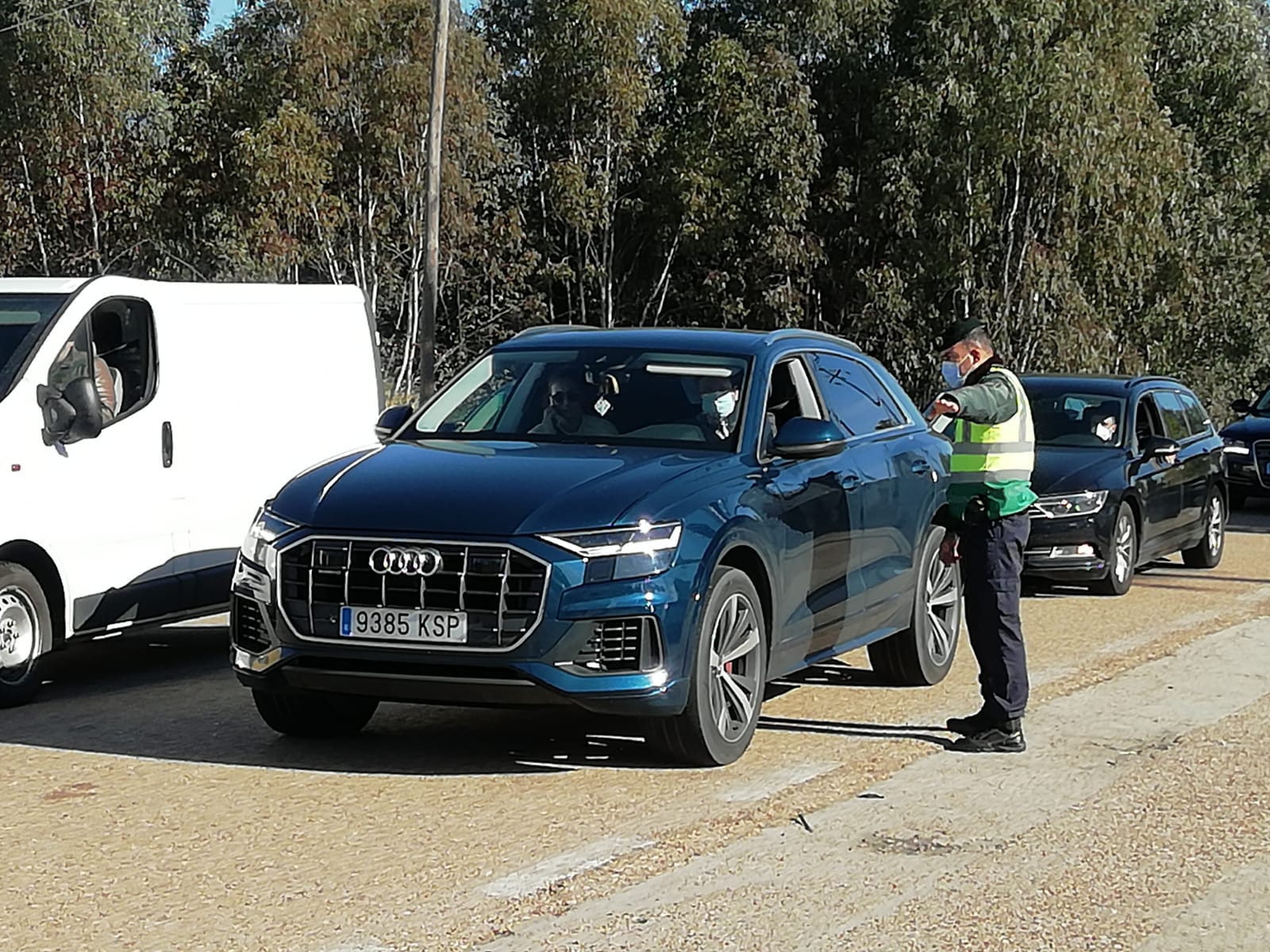 Control de documentación en la frontera Badajoz-Caya