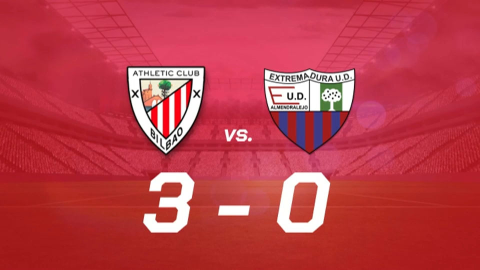 El Bilbao Athletic se impuso al Extremadura por 3-0 en Lezama