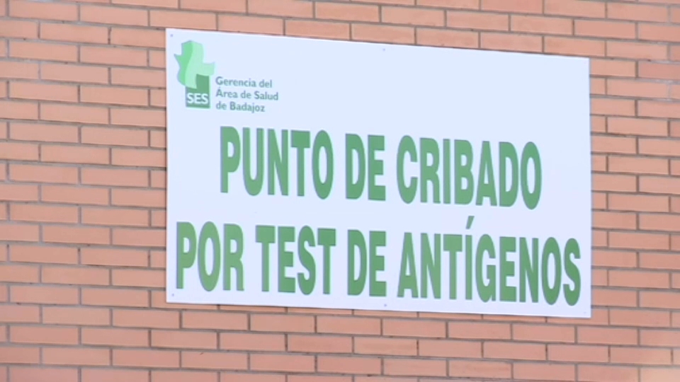 punto de cribado por test de antígenos