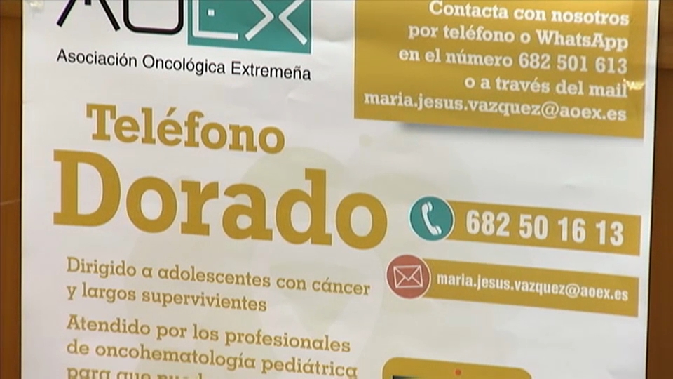 Teléfono dorado