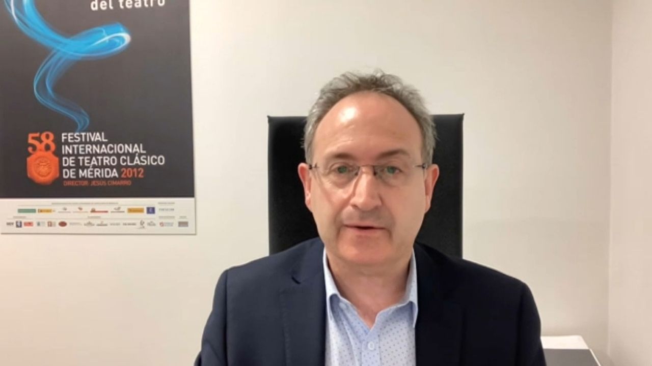 Jesús Cimarro, director del Festival Internacional de Teatro Clásico de Mérida