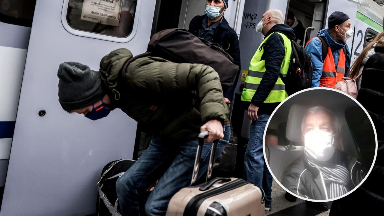 Refugiados ucranianos en Berlín / Taxista extremeño