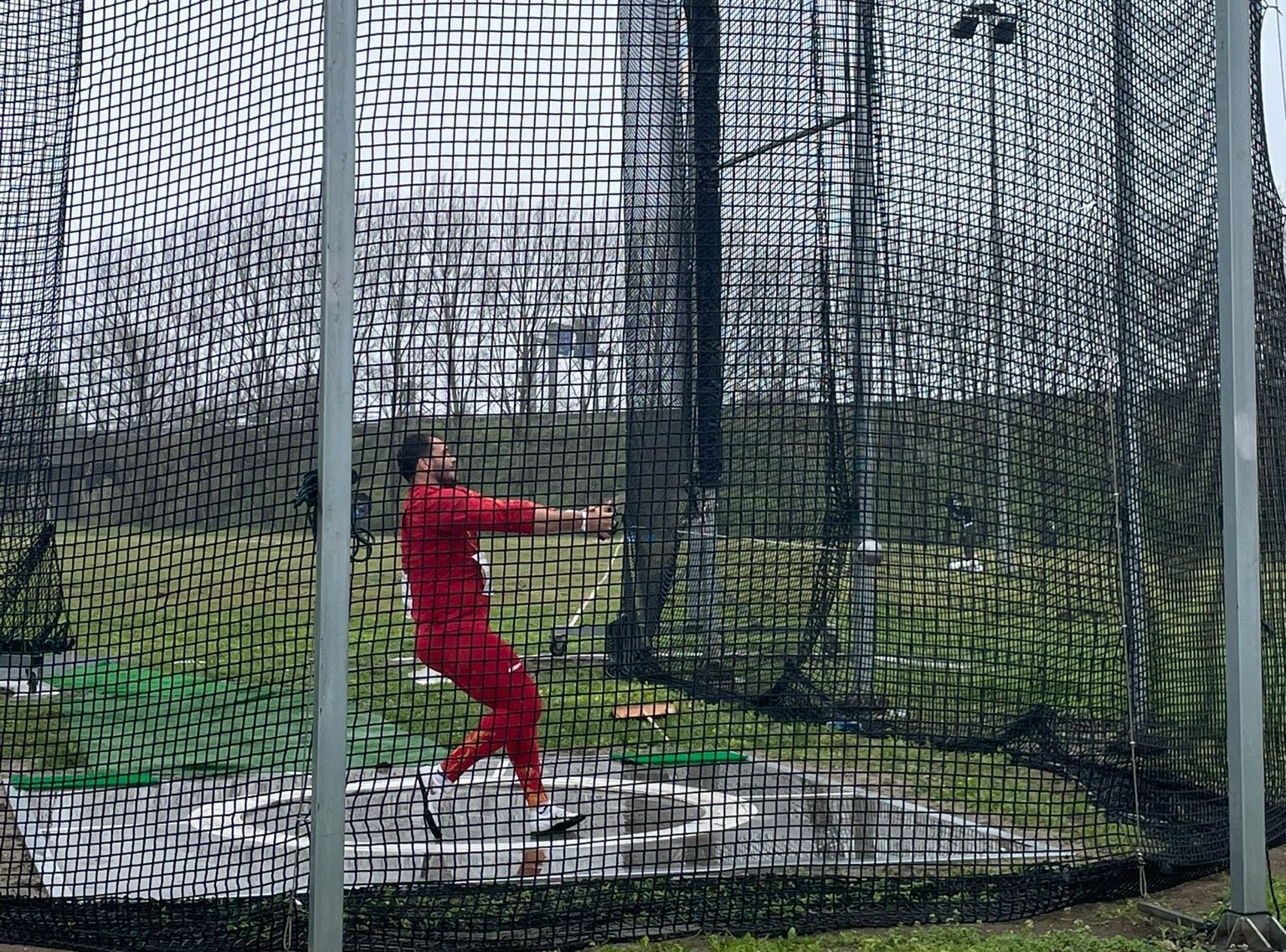 Javier Cienfuegos conquista la medalla de plata en los Europeos de lanzamientos largos de Leiria (Portugal)