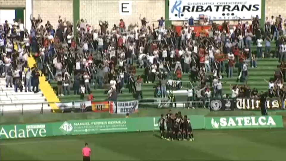 Celebración afición Mérida
