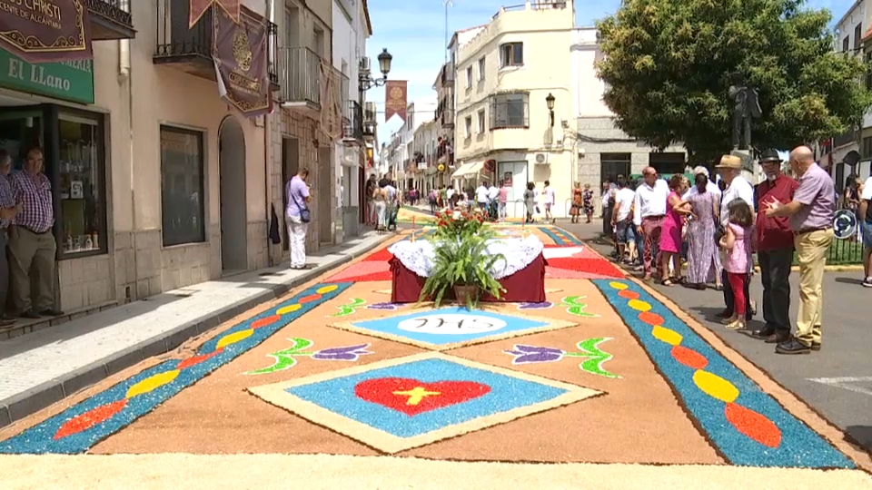 Procesión del Corpus Christi en San Vicente de Alcántara
